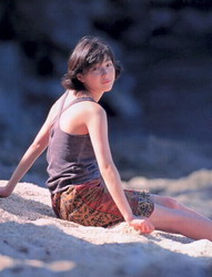 Srie de photos # 01 de Cecilia Cheungsur la plage